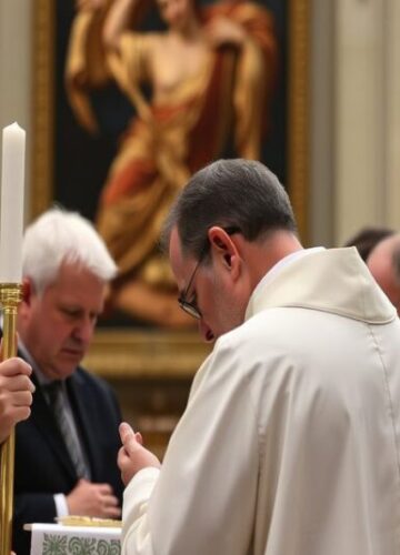 Ministrant spotyka antypapieża: Sekta posoborowa a wiarygodność Kościoła Ministrant ze Wrocławia wymienia piuskę z antypapieżem Robertem Prevostem (Leon XIV) w Watykanie.