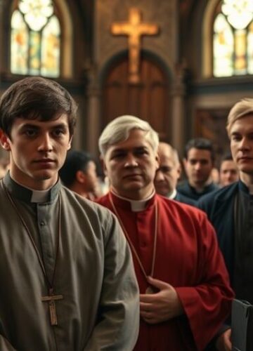 Młodzi katoliccy mężczyźni w tradycyjnym kościele refleksja nad wartościami Młodzi katoliccy mężczyźni w tradycyjnym kościele, refleksja nad wartościami rodzinnymi i wiarą w obliczu współczesnych wyzwań społeczeństwa