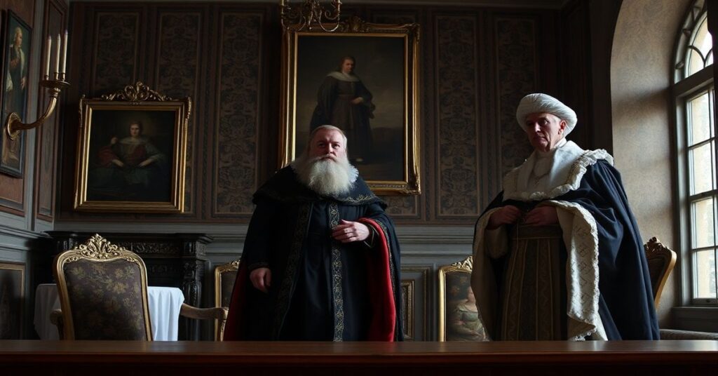 Realistyczne zdjęcie rzekomych 'święceń' w nowym rytu z 2015 roku, ukazujące Roberta Prevosta (Leona XIV) w stroju papieskim.