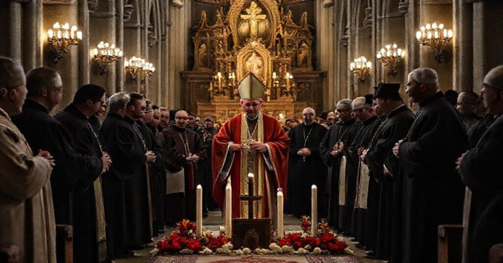 Uroczystość w łódzkiej "katedrze" z udziałem modernistycznej hierarchii kościelnej