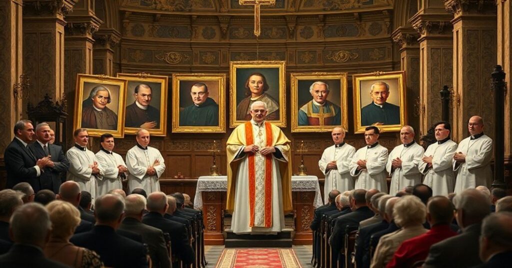 Sobór beatyfikacyjny modernistycznych fałszywych męczenników z udziałem uzurpatora Leona XIV