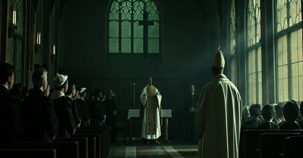 Sobotni obraz seminarium Hosianum w Olsztynie podczas inauguracji roku akademickiego ukazuje brakujące elementy katolickiej formacji.