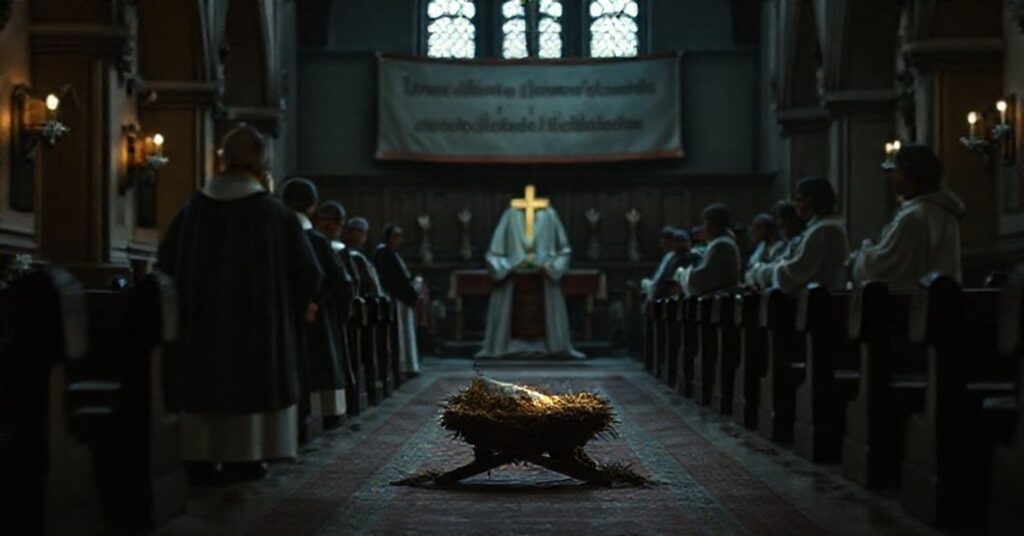 Przypomnienie o prawdziwym znaczeniu Bożego Narodzenia w tradycyjnym kościele katolickim.