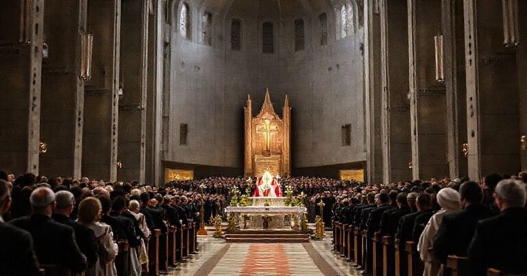 Uroczyście poświęcenia kościoła w Bydgoszczy przez "abp" Jana Romeo Pawłowskiego