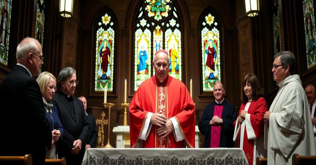Modlitwa ekumeniczna w intencji pokoju na świecie z udziałem kardynała Grzegorza Rysia w Krakowie.