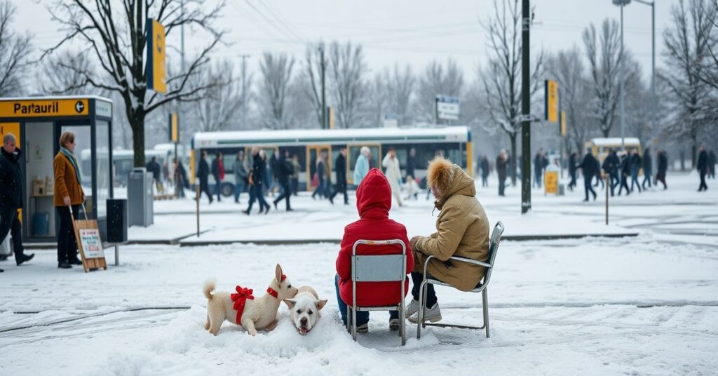 Modernistyczny biskup w białych szatach celebruje rzekomą Mszę Krzyżma w Wielkim Czwartku. Pustka i symulacja sakramentalności w posoborowej liturgii.