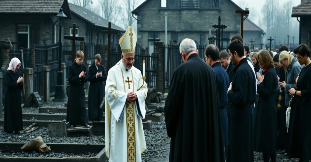 Sobór katolicki w Auschwitz-Birkenau z tradycyjną Mszą Świętą za duszami męczenników