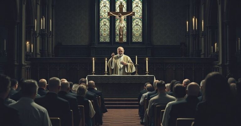 Tradycyjna msza katolicka po zamachu terrorystycznym w Sydney