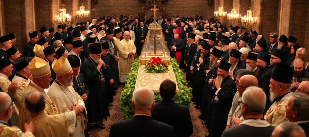 Uroczysta msza żałobna w intencji abp. Józefa Michalika w Przemyślu pod przewodnictwem abp. Adama Szala z homilią abp. Wacława Depo