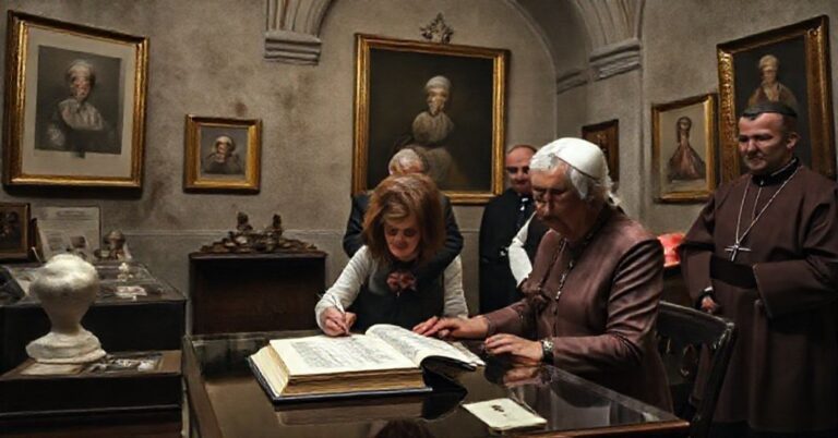 Giorgia Meloni w kontrowersyjnym muzeum poświęconym Karolowi Wojtyle w Rzymie