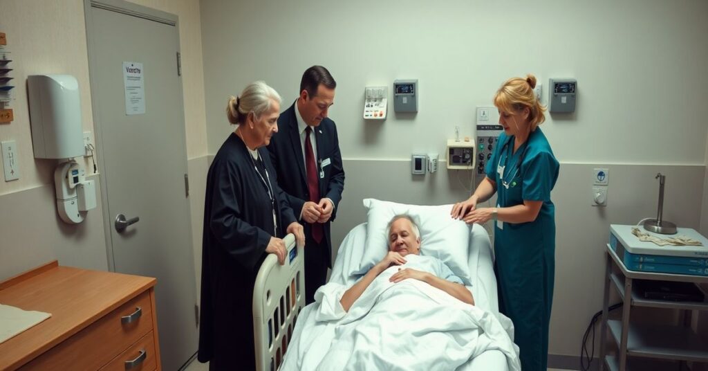 Katolickie hospicjum bez sakramentów - pacjent umierający bez autentycznej pomocy duchowej