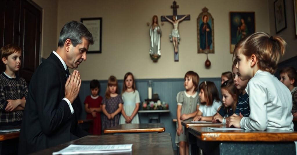 Nauczanie bez Chrystusa - klasa szkolna z ukraińskimi i polskimi dzieciami w 2026 roku