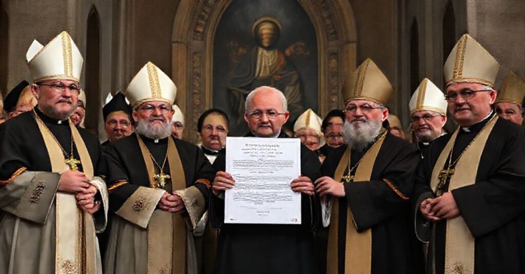 Polscy biskupi neo-kościoła podczas zebrania na Jasnej Górze apelują o szacunek dla św. Jana Pawła II