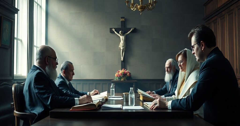 Zjeżdżanie na dno: neo-kościelni teologowie negocjują z władzami świeckimi nad upadkiem nauczania teologicznego