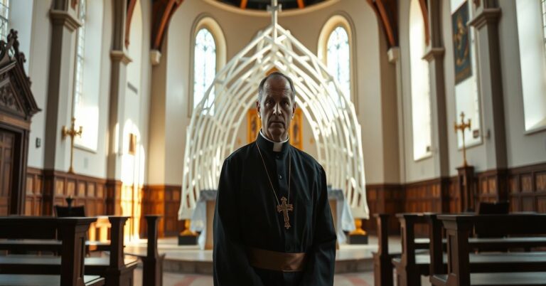 Prywatne kościół w Neratovicach z modernistyczną 'arką' z druku 3D jako symbol technokratycznej herezji