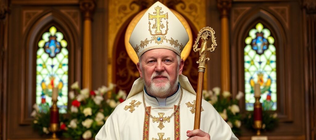 Nuncjusz apostolski abp. Antonio Guido Filipazzi podczas uroczystości na Wzgórzu św. Wojciecha w Gdańsku