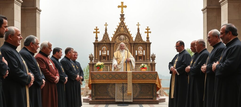 Obchody 800. rocznicy śmierci świętego Franciszka z Asyżu na Górze św. Anny