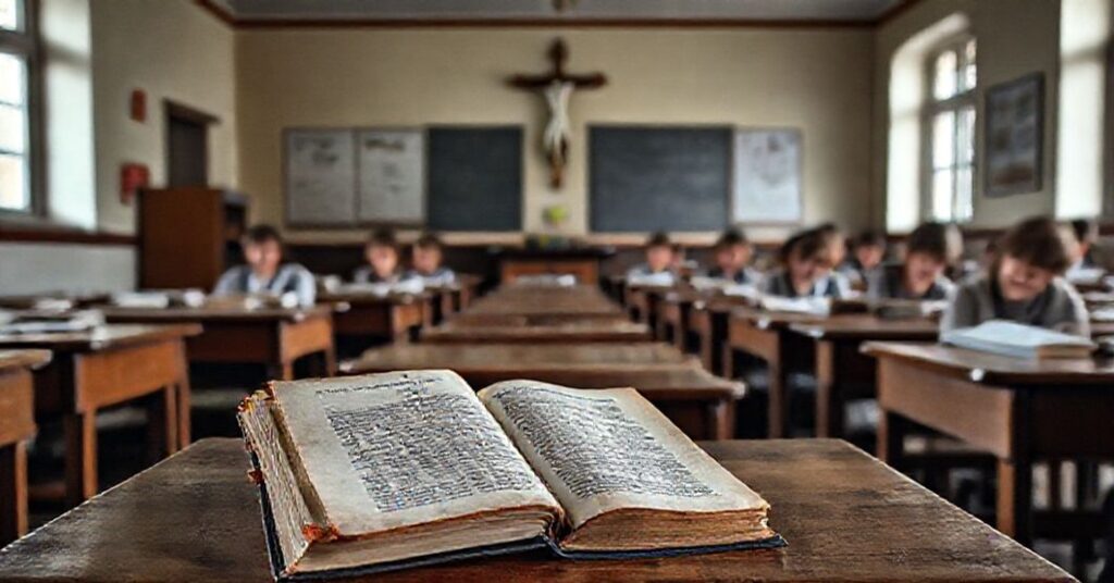 Odrzucenie "Pana Tadeusza" w szkole polskiej - symbol odpolszczania i dechrystianizacji edukacji