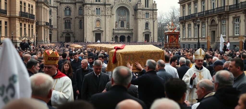 Procesja Orszaku Chrystusa Króla z relikwiami św. Andrzeja Boboli w Warszawie - tradycyjna uroczystość katolicka w kontekście apostazji posoborowej