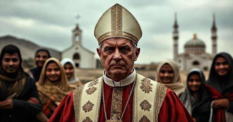 Papież Leon XIV podczas wystąpienia w Libanie promujący synkretyzm religijny