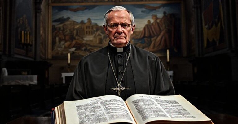 Pogrzebany w cieniu tradycji - portret Petera Kohlgrafa w opuszczonym kościele przed obrazem zniszczonych ukraińskich świątyń