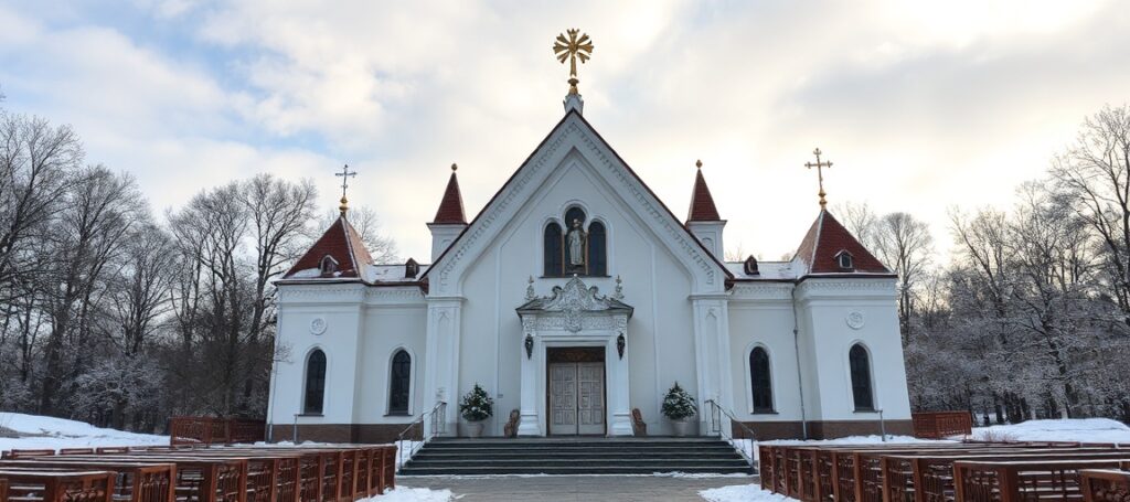 Pielgrzymka do sanktuarium NMP z Góry Karmel w Głębowicach - tradycyjna pielgrzymka katolicka z udziałem kapłanów i wiernych.