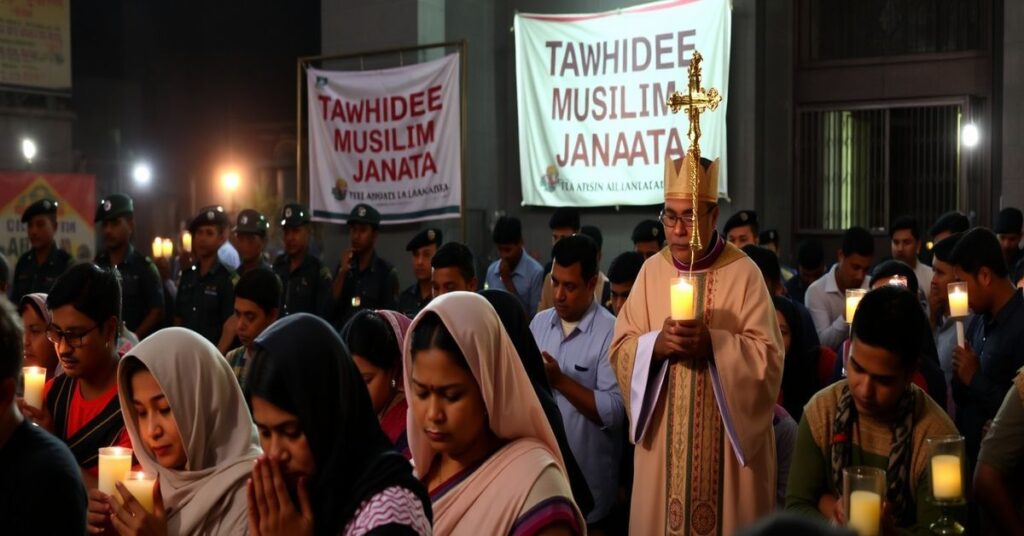 Pielgrzymka katolicka w Dhace po atakach terrorystycznych