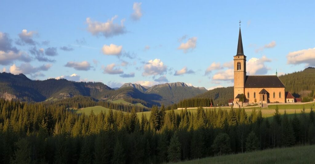 Młodzi maturzyści modlą się przed obrazem Matki Bożej z Jasnej Góry