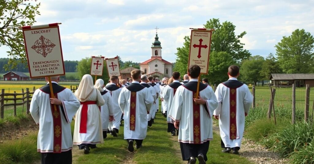 Pielgrzymka Liturgicznej Służby Ołtarza do sanktuarium MB Cierpliwie Słuchającej w Rokitnie