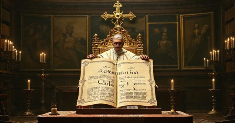 Solemne podpisanie fałszywego dokumentu kościelnego w Pałacu Apostolskim