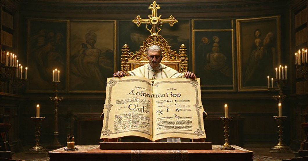 Pusty gest władzy: podpisanie „Adhortacji Apostolskiej” Solemne podpisanie fałszywego dokumentu kościelnego w Pałacu Apostolskim