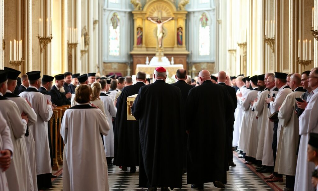 Pogrzeb arcybiskupa Józefa Michalika w Bazylice Archikatedralnej w Przemyślu