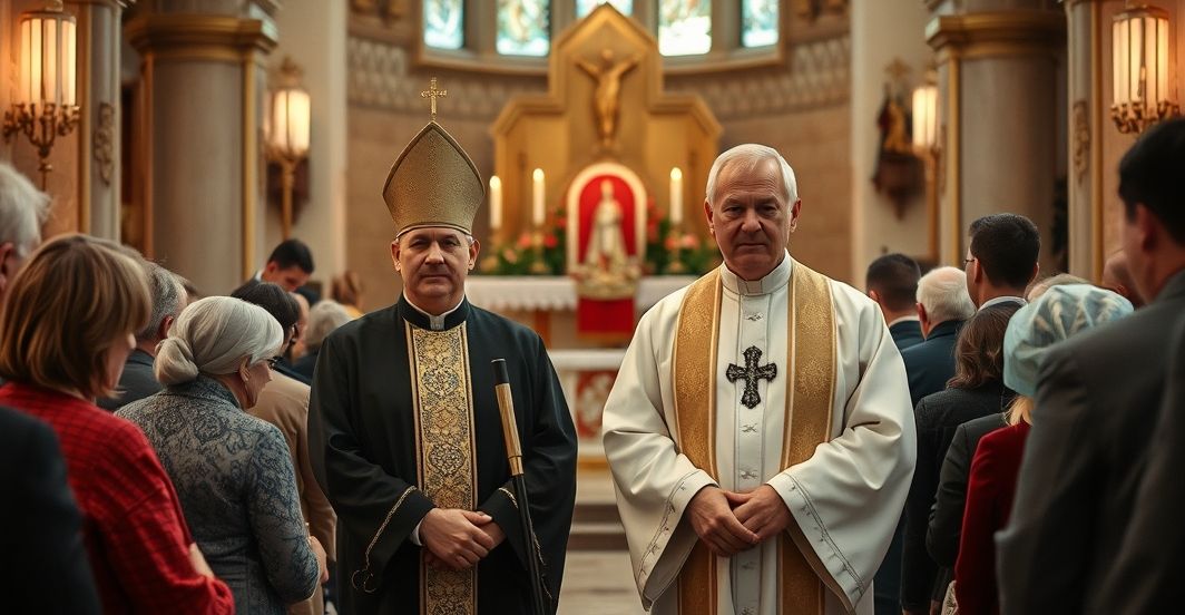 Parafia Ducha Świętego w Ełku, pogrzeb dzieci utraconych, tradycyjna msza katolicka, obecność pastora metodystycznego, kontrowersje ekumeniczne