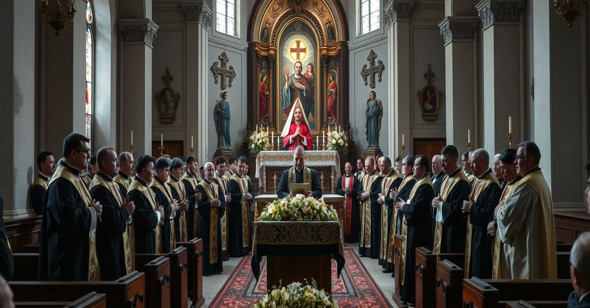 Pogrzeb apostaty w nowoczesnej anty-katedrze w Olsztynie