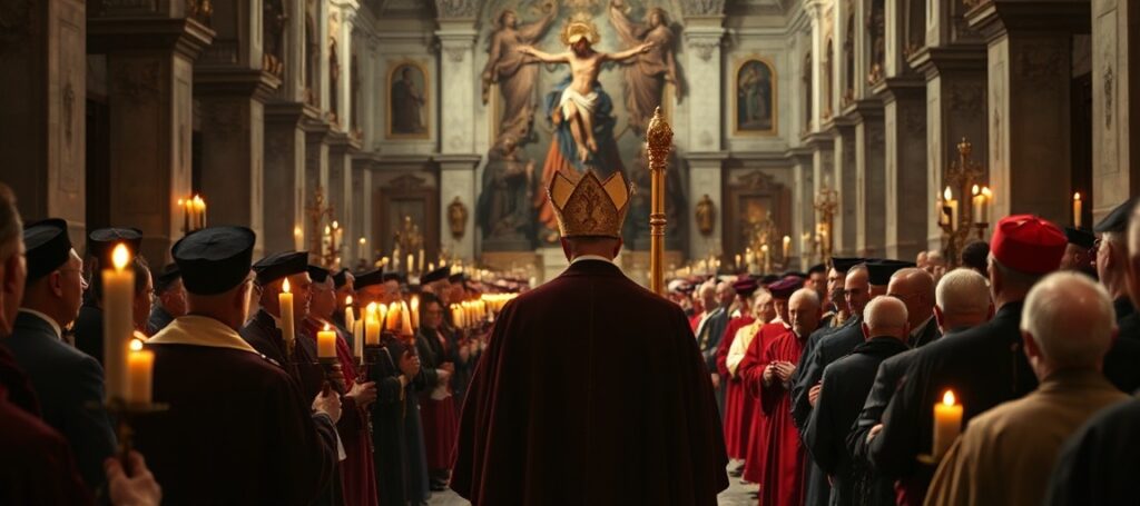 Pogrzeb kardynała Paula Emila Tscherriga w Bazylice św. Piotra z udziałem Leon XIV - uroczystość bez sakramentalnego kontekstu
