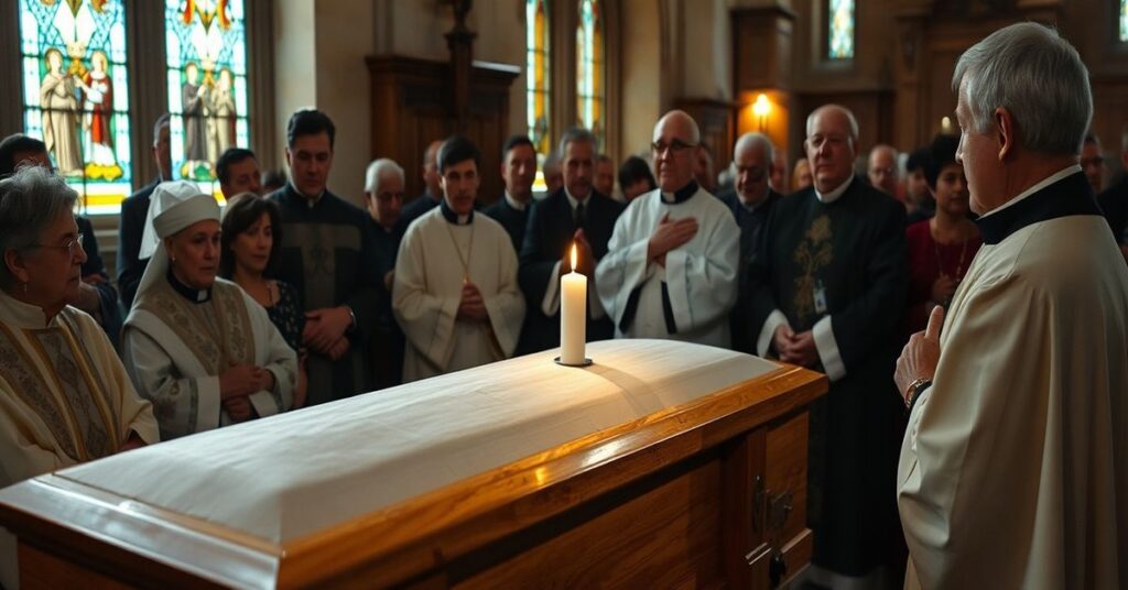 Portret Mariana Kasprzyka - mistrza olimpijskiego w tradycyjnym kościele katolickim