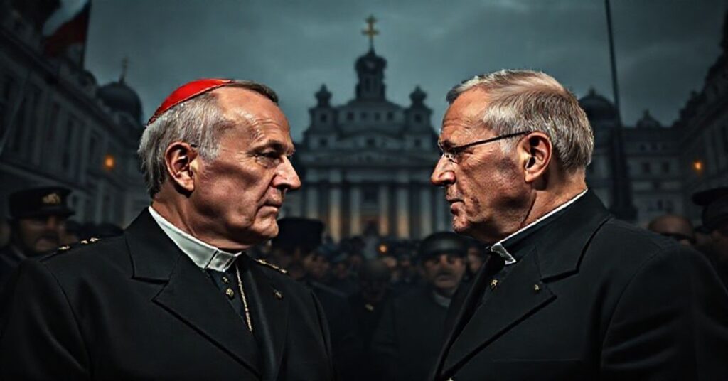 Solitarnie portret politycznego sporu między premierem Donaldem Tuskiem a prezydentem Karolem Nawrockim na tle erodujących się katolickich wartości w rządzie
