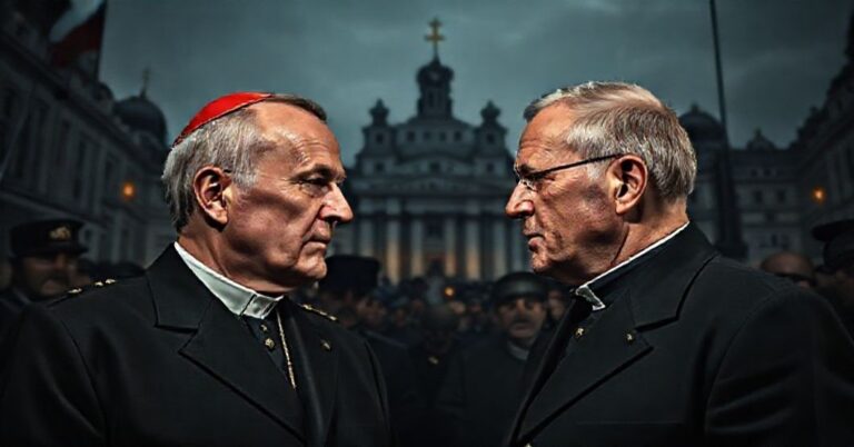 Solitarnie portret politycznego sporu między premierem Donaldem Tuskiem a prezydentem Karolem Nawrockim na tle erodujących się katolickich wartości w rządzie