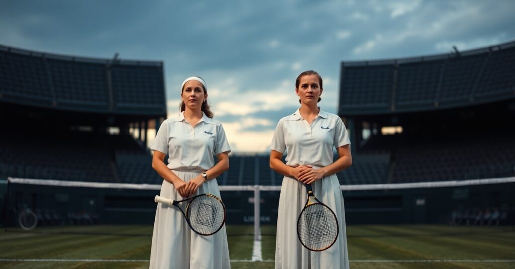 Polskie tenisistki na Wimbledonie – Iga Świątek i Maja Chwalińska na korcie w atmosferze duchowej pustki