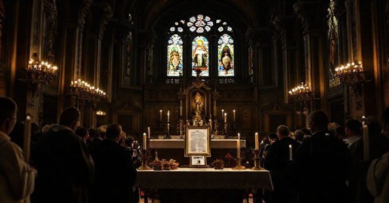 Cerkiewna ceremonia z rzekomymi relikwiami Franciszka Drzewieckiego w Sanktuarium Nowych Męczenników w Rzymie