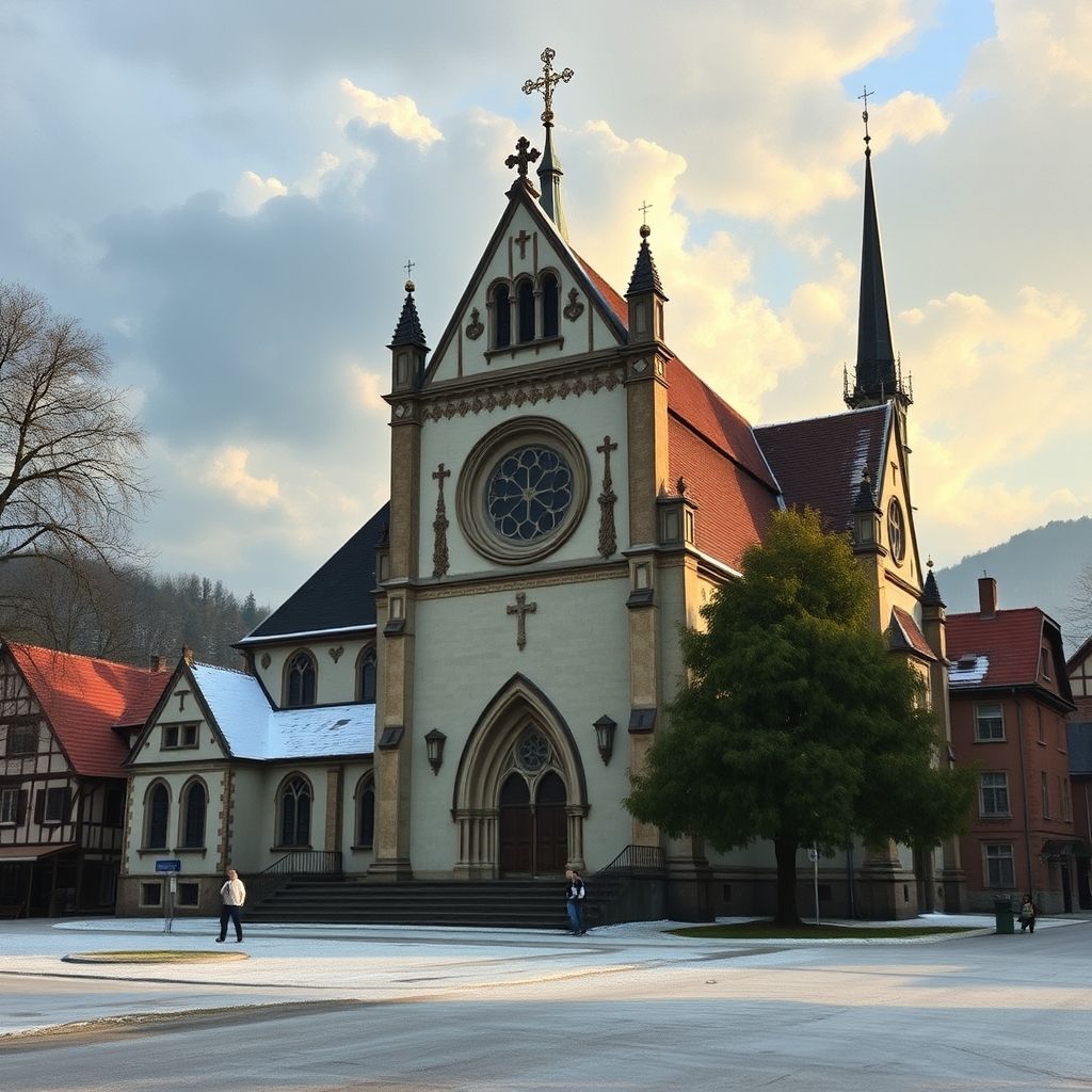Profanacja Kościoła w Ibbenbüren: Od Katolickiej Świątyni do Centrum Modernistycznych Eksperymentów