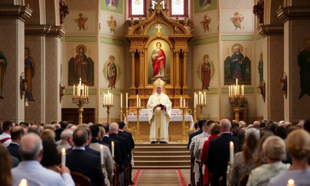 Uroczystość poświęcenia kościoła Maksymiliana Kolbego w Radomiu