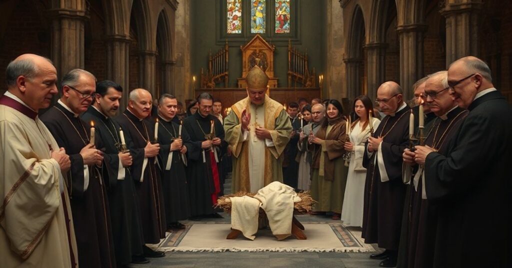 Nienarodzony Zbawiciel - modernistyczna parodia Bożego Narodzenia przez poznańską sektę