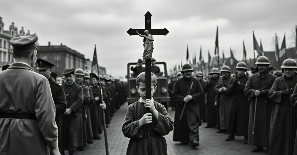 Poznański Czerwiec 1956: Męczeństwo 13-letniego Romka Strzałkowskiego i polscy robotnicy modlący się podczas antykomunistycznego zrywu