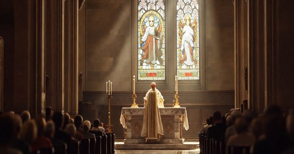 Prawdziwa Msza św. w tradycyjnym kościele katolickim według obrzędu św. Piusa V