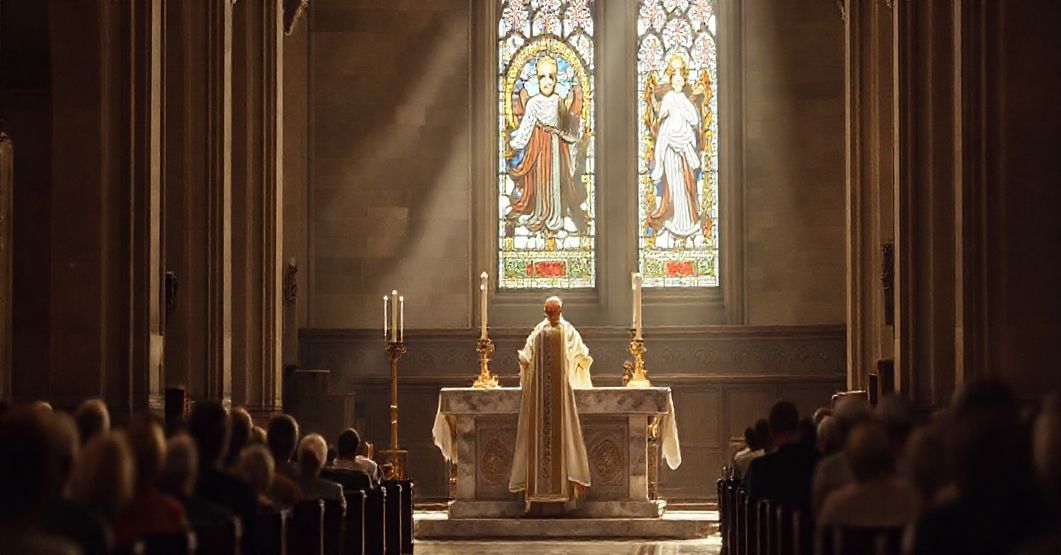 Prawdziwa Msza św. w tradycyjnym kościele katolickim według obrzędu św. Piusa V