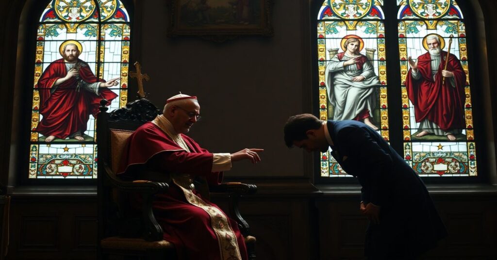 Wizja sedewakantystów: Robert Prevost ('Leo XIV') i ambasador Iranu Mohammad Hossein Mokhtari w Castel Gandolfo