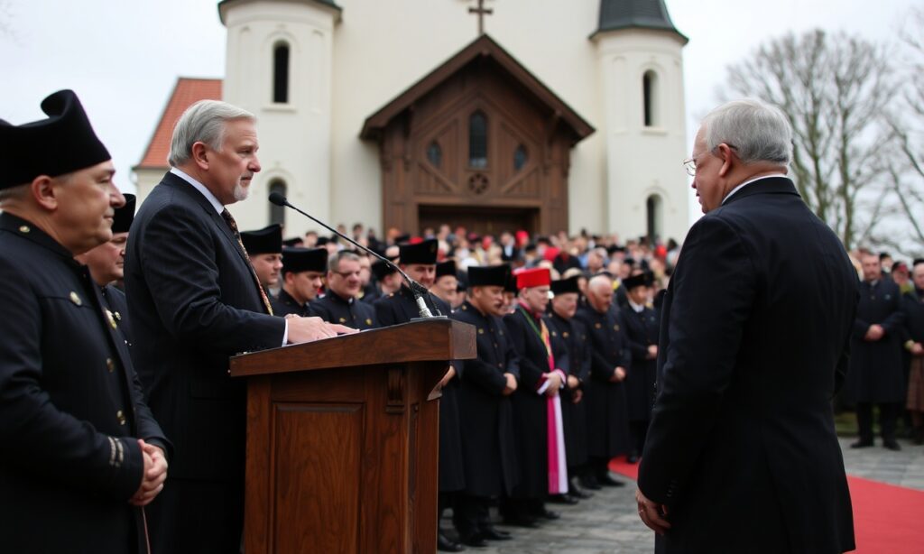 Prezydent Karol Nawrocki mówi o modernizacji konstytucji podczas Święta Narodowego Trzeciego Maja