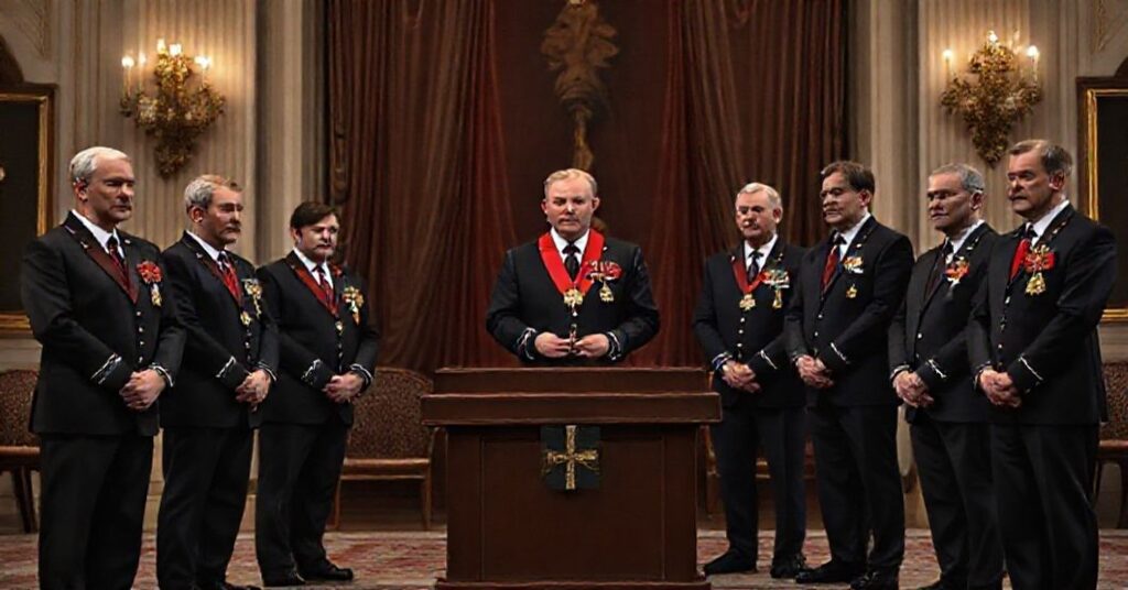 Uroczystość wręczenia orderów przez prezydenta Karola Nawrockiego w Pałacu Prezydenckim z okazji Narodowego Święta Niepodległości w 2025 roku.