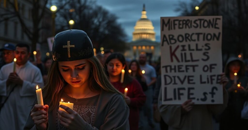 Procesja katolicka w Waszyngtonie z modlitwą za ofiary aborcji